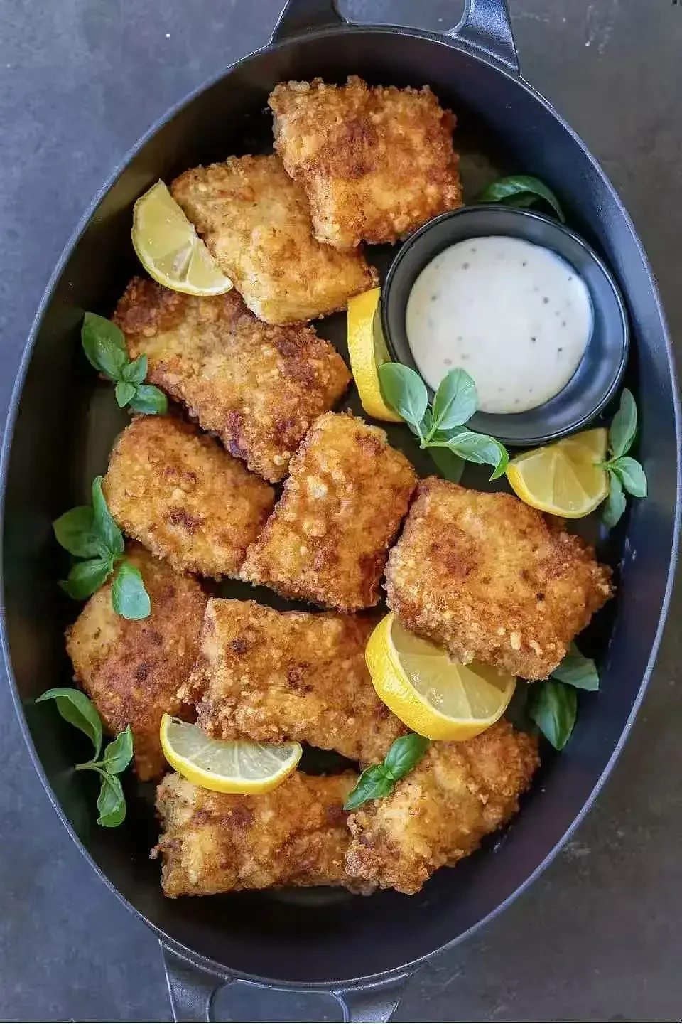 Pollock Cube Breaded