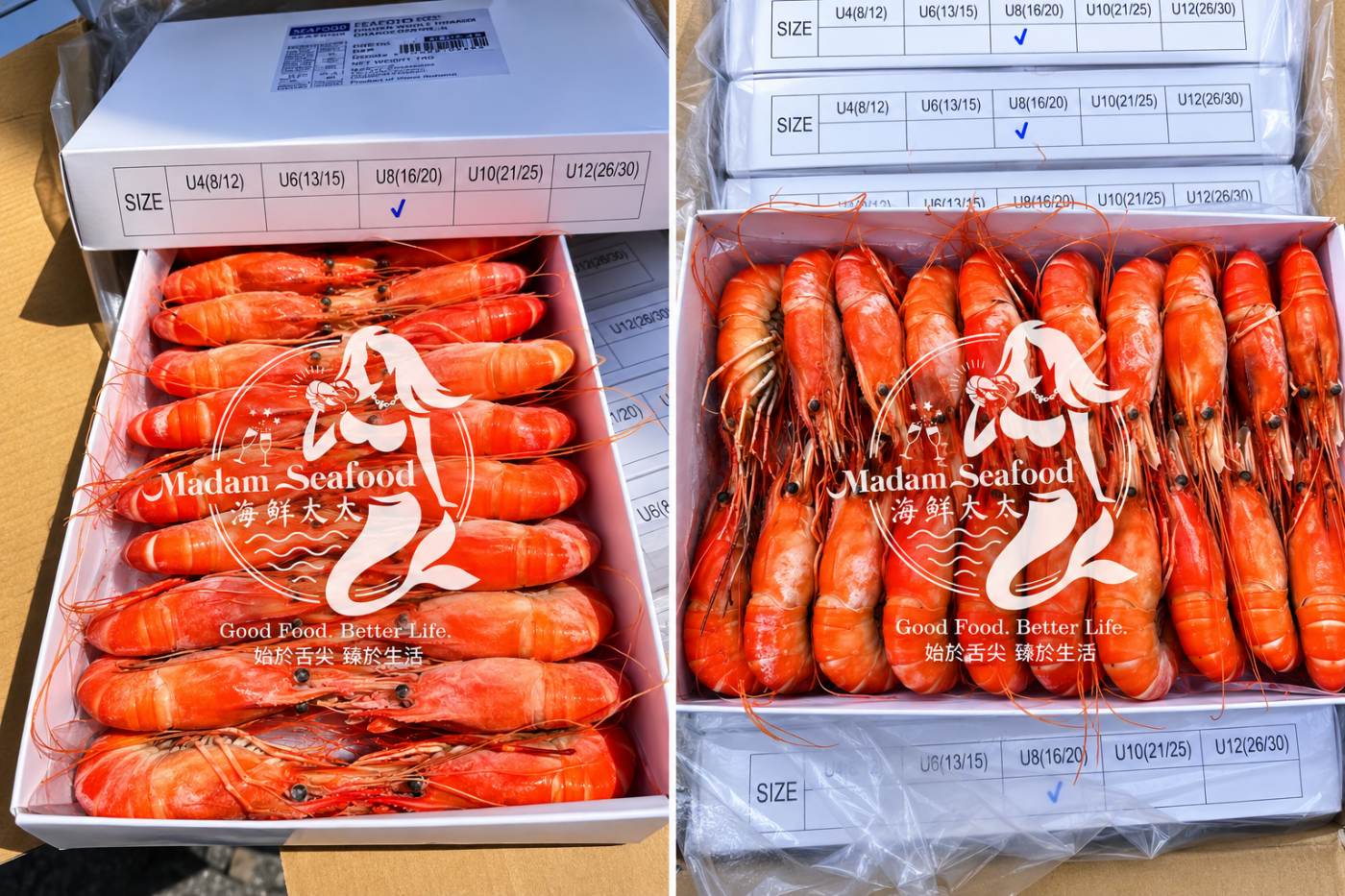 【SALE】Vietnamese Giant Freshwater Prawn (Cooked)