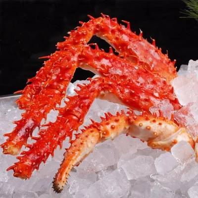 Alaskan King Crab Legs Cooked
