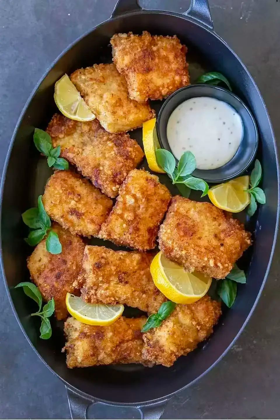 Pollock Cube Breaded